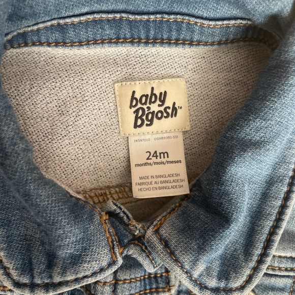 Carter’s Oshkosh soft denim jacket 24 months - Picture 2 of 2
